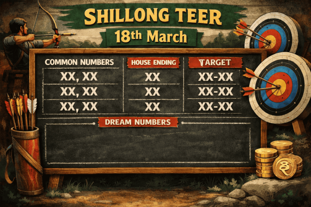 Shillong Teer Common Number 21 March 2026